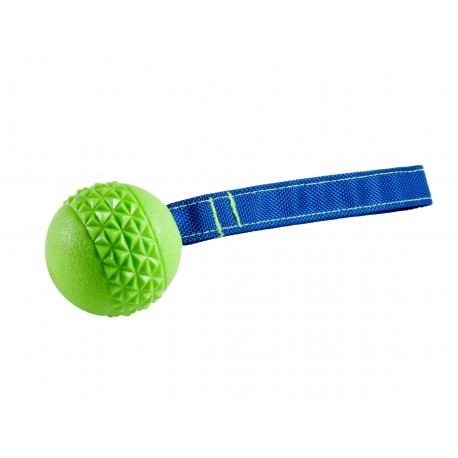 Jouet Chien Balle avec Corde Green Apple 6.3cm 