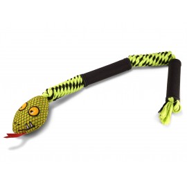 Jouet Chien Serpent vert 66cm